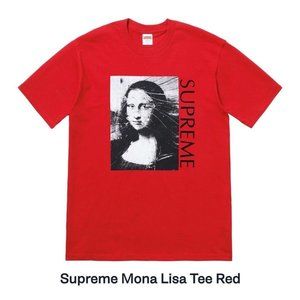 Supreme Mona Lisa Tee Red